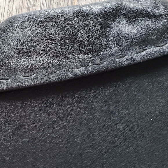 Jacket black Danier leather spring fall office - Picture 6 of 6